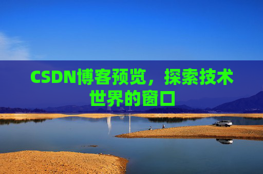 CSDN博客预览,探索技术世界的窗口